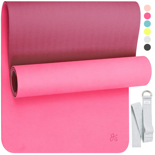 Non-slip pilates mat